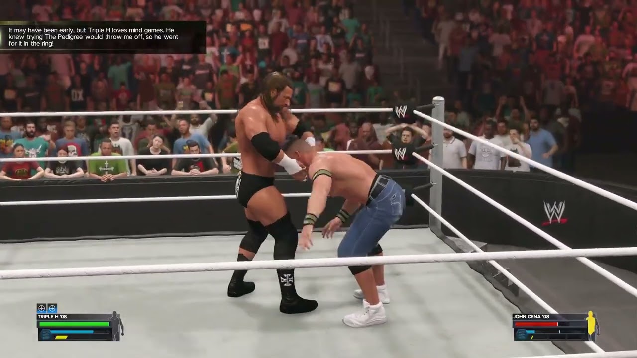 WWE 2K23 Showcase John Cena vs. HHH