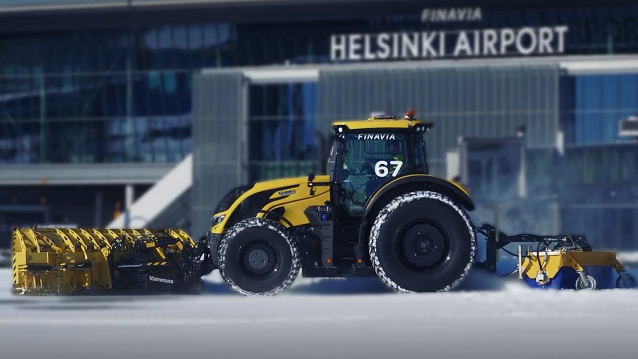 Tractors For Airport Maintenance | Valtra Unlimited