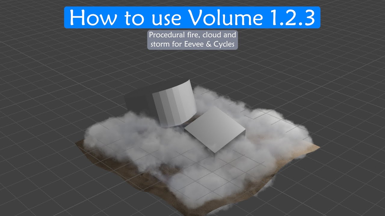 How to use Volume 1.2.3?_Blender_4.5