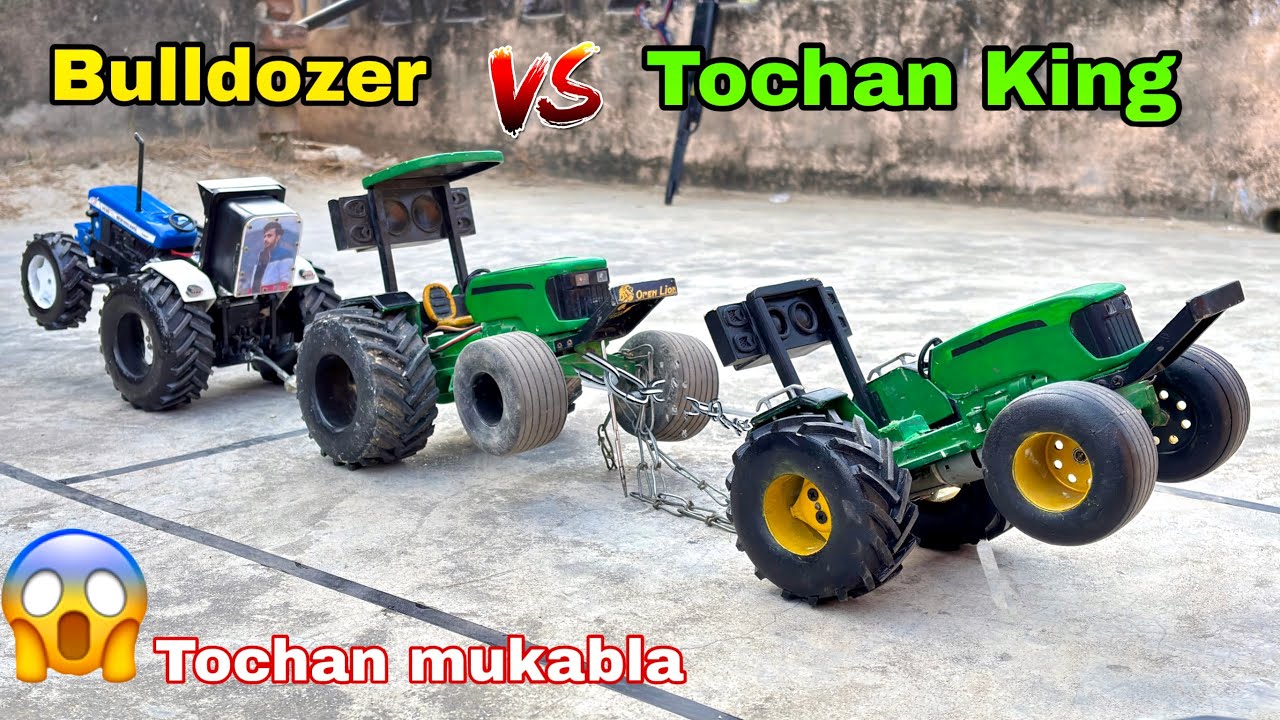 Bulldozer Vs Tochan King + Old John Deere Tochan 😱 kisme hai power🤔?