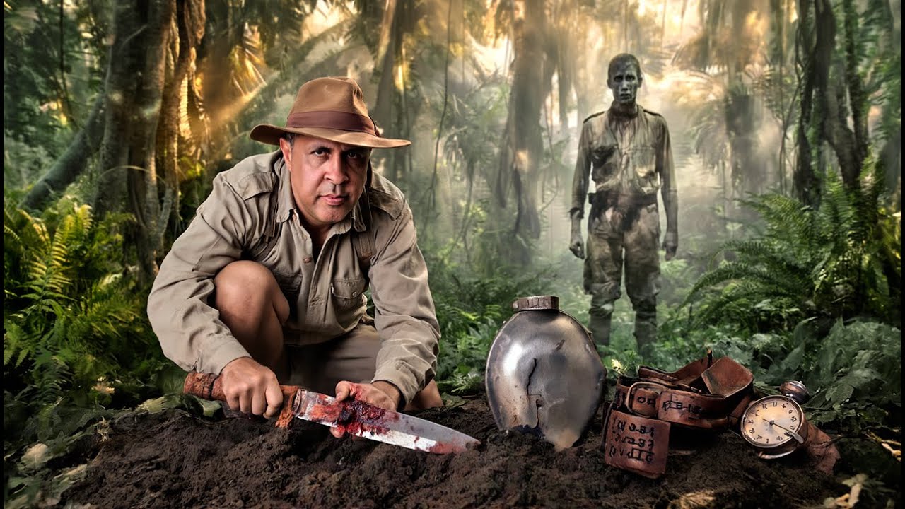 Desenterramos a Baioneta ENSANGUENTADA do Soldado Louco – O Tesouro Revela Seu Nome