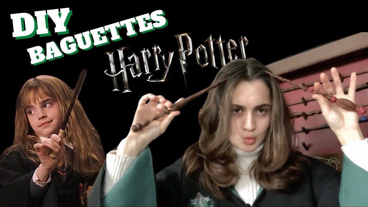 DIY Baguette HARRY POTTER  facile ! ⚡