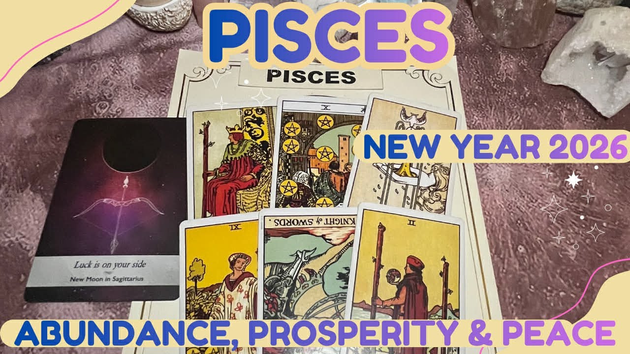 Pisces! New Year 2026 Reading!
