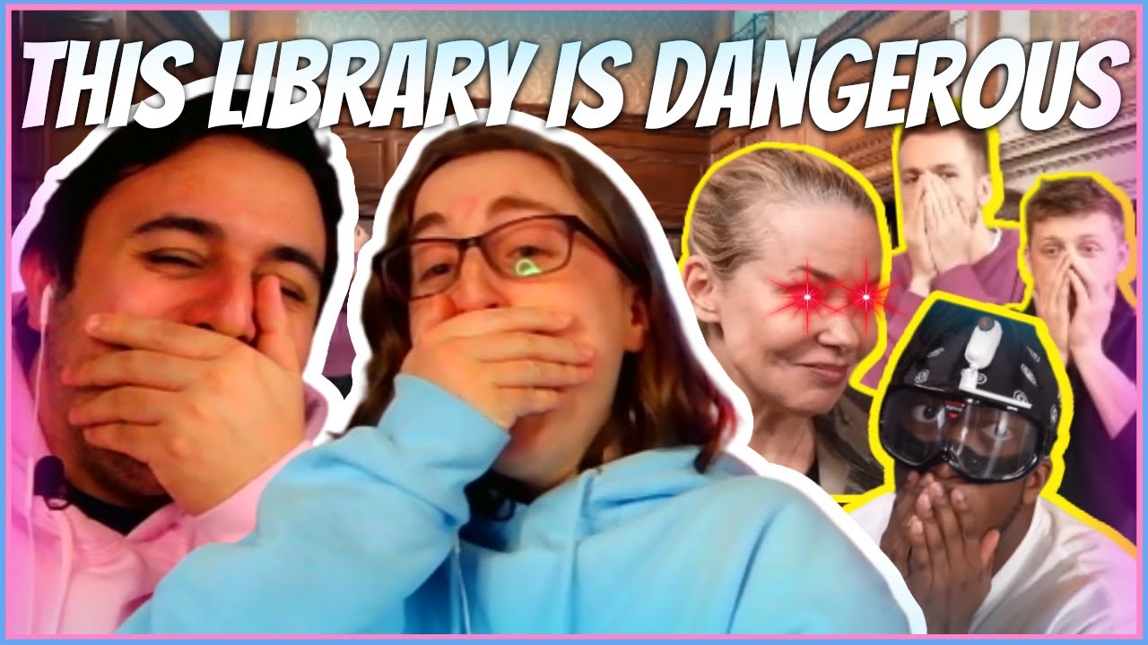 Sidemen - SILENT LIBRARY 2 | Eli and Jaclyn REACTION!!