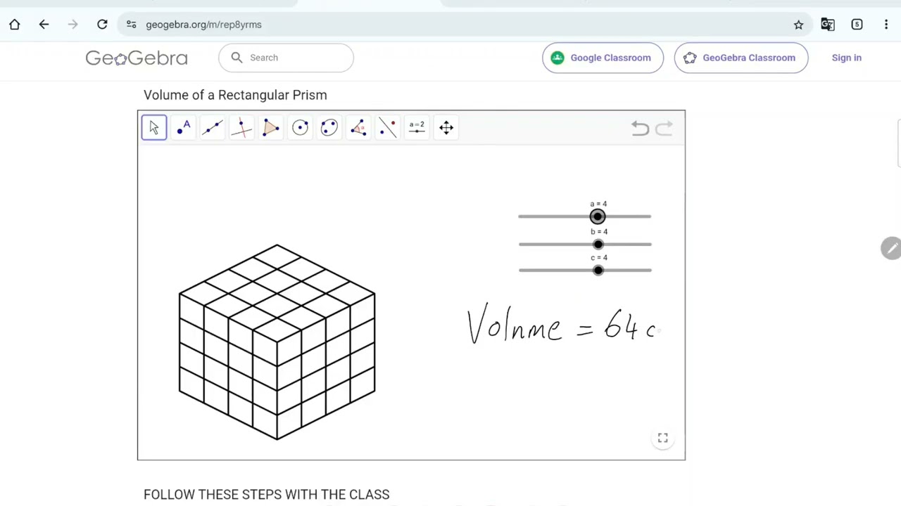 Volume of a Rectangular Prism
