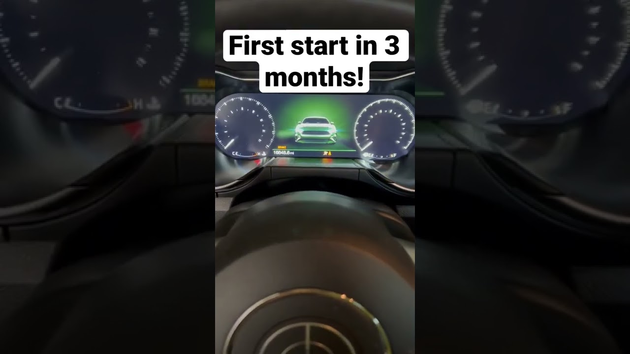 First start-up of the year in my 2019 Ford Mustang Bullitt!