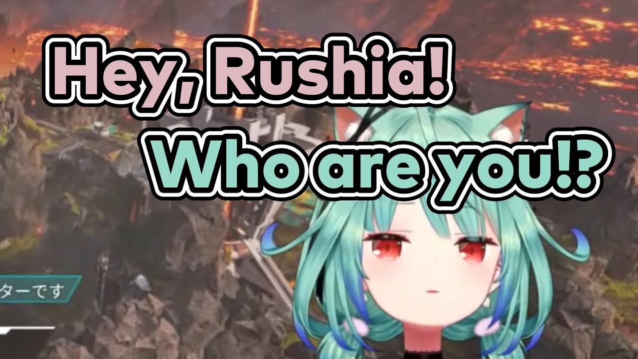 [Eng Sub] Rushia is suddenly spoken to by a foreign man during a game (Uruha Rushia)[Hololive]