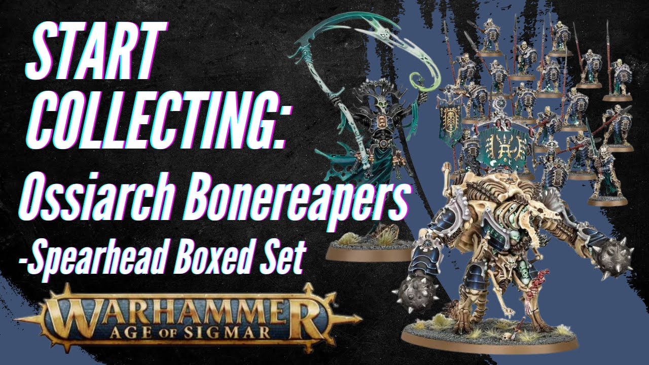 Start Collecting Warhammer Age of Sigmar: Ossiarch Bonereapers - Spearhead Boxed Set