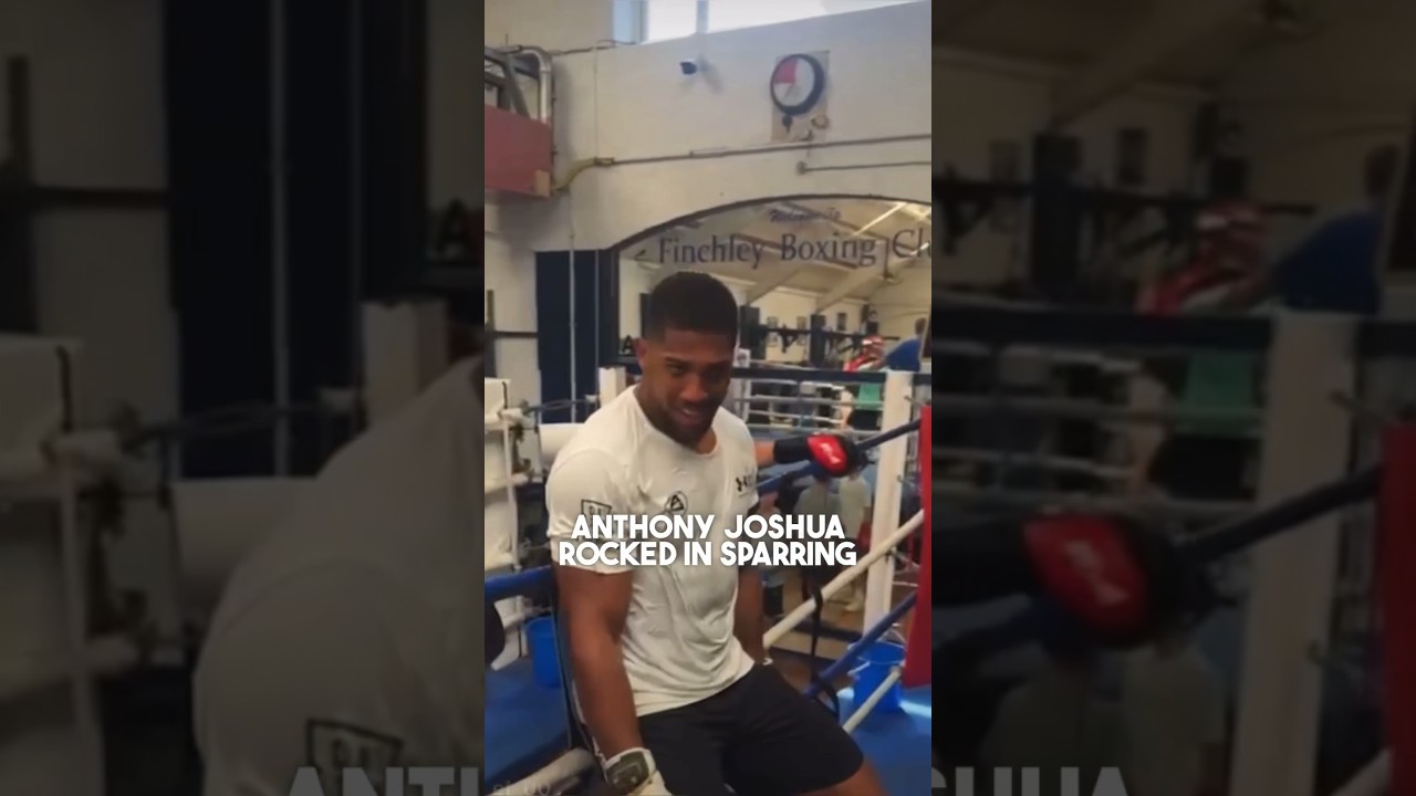 ANTHONY JOSHUA ROCKED IN SPARRING? | SPARS AMATEURS AT FINCHLEY BOXING CLUB