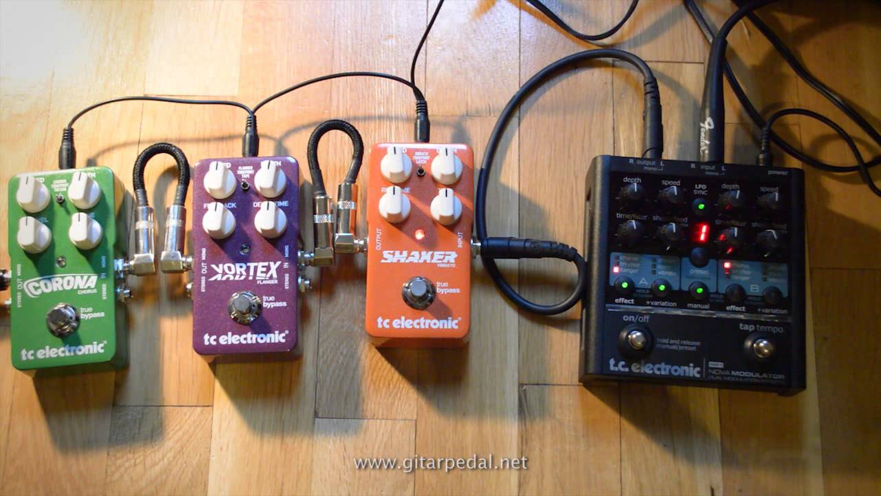 A War of Modlation: TC Electronic Nova Modulator vs. Corona & Shaker & Vortex