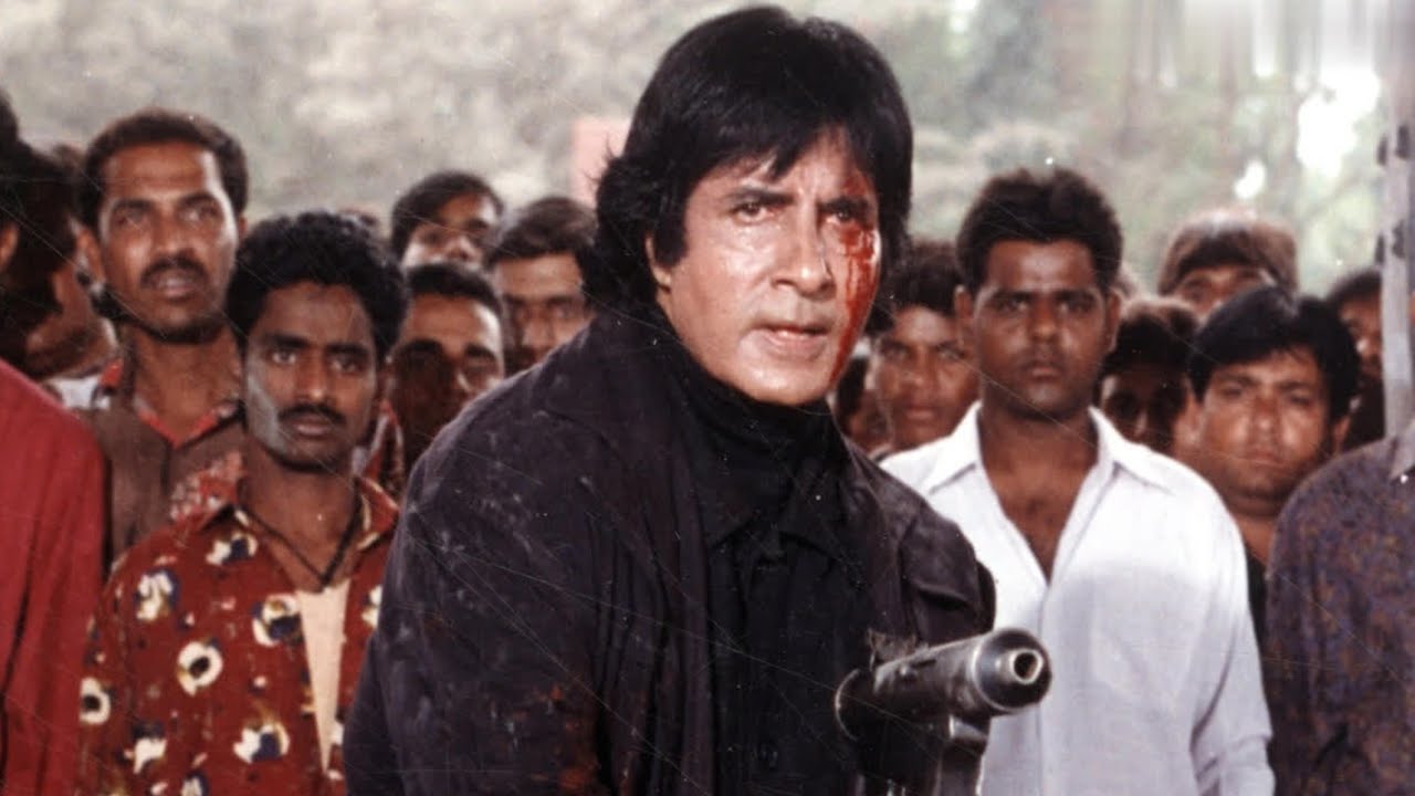 Amitabh Bachchan best fight scene mirtyudaata 1997