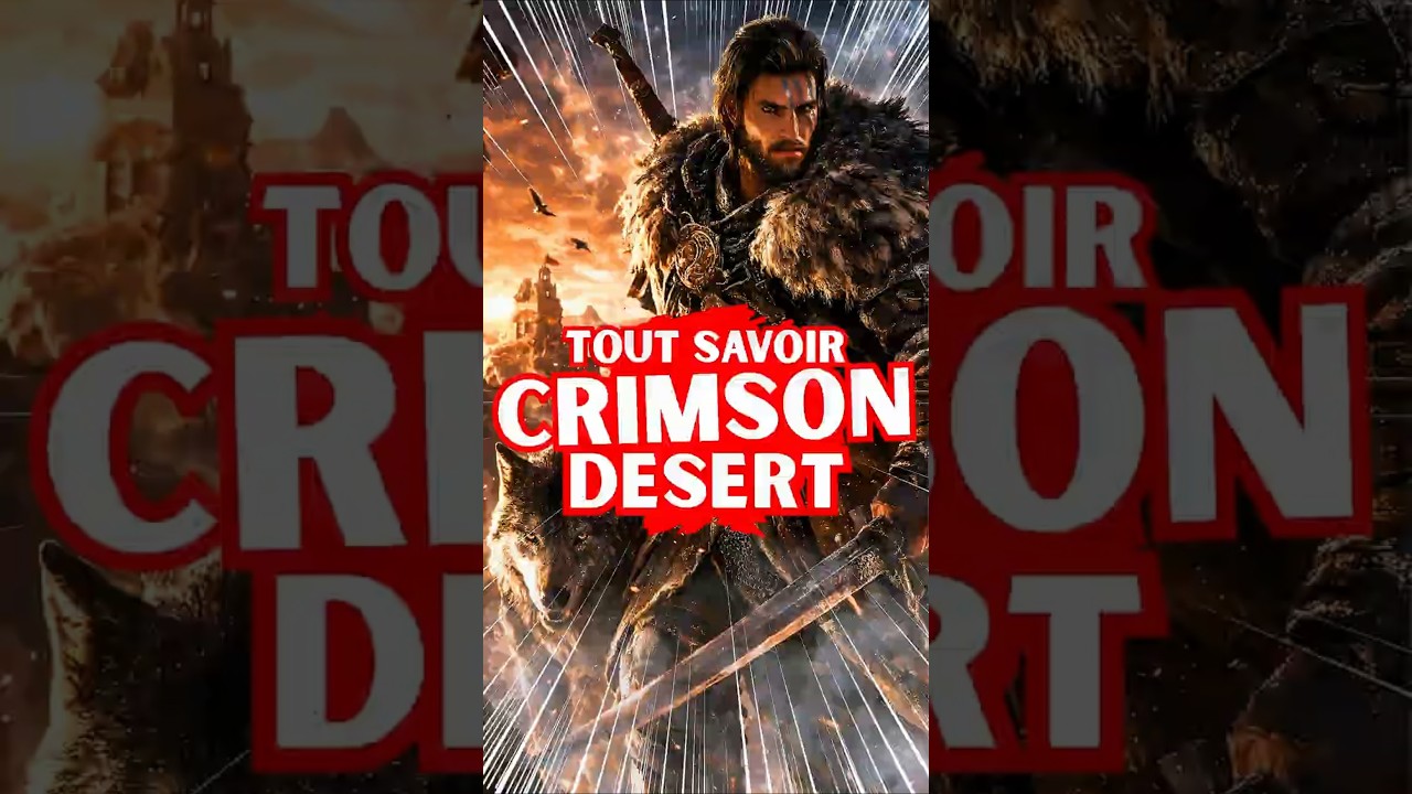 🤩 C'EST QUOI CE JEU... #crimsondesertgameplay #preview #jeux2026 #d&eacute;couverte #storytelling #gamingfr