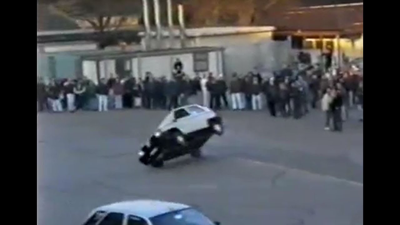 Cappottamenti, Testacoda, Burnout & crazy Launch Monza Paddock anni 90 - Part 2