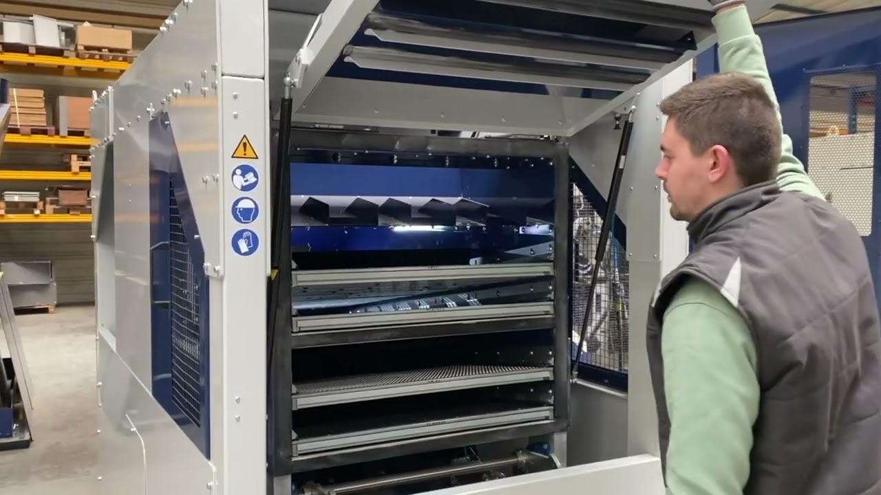 Présentation de notre nettoyeur séparateur SNST 100H