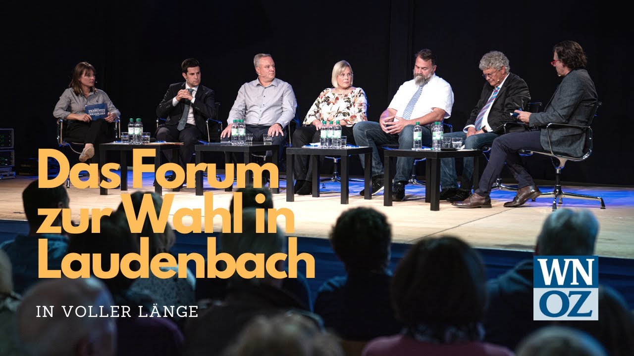 Forum zur Bürgermeisterwahl Laudenbach