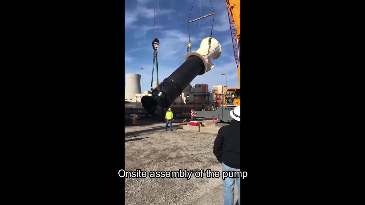 Refurbishment of a Circulating Water Pump for a Nuclear Power Plant in Georgia