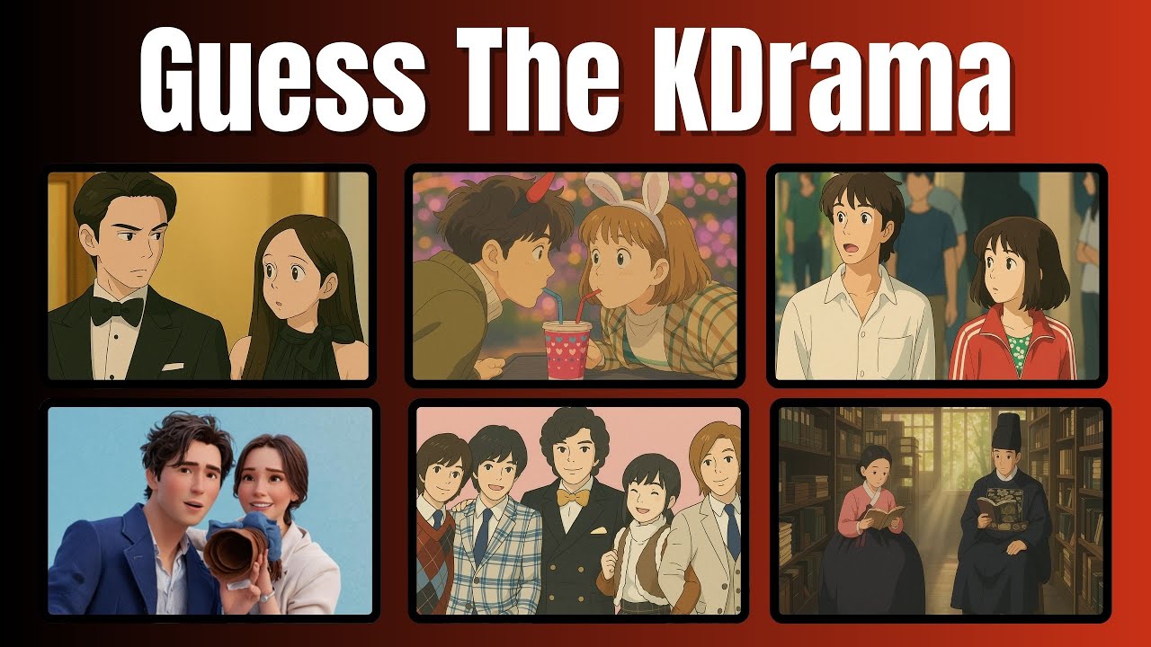 Guess The Kdrama By Ghibli | Kdrama Quiz | Guess The Korean Drama