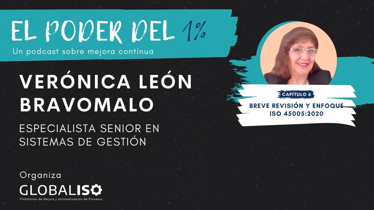 Podcast | El poder del 1% | Episodio 6 | “Breve revisión y enfoque ISO 45005:2020”