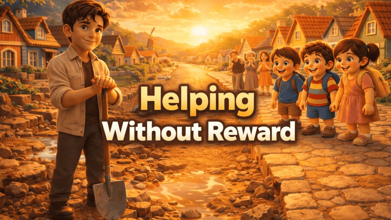 Helping Without Reward | Kids Moral Story about Helping Others | Kids Anime