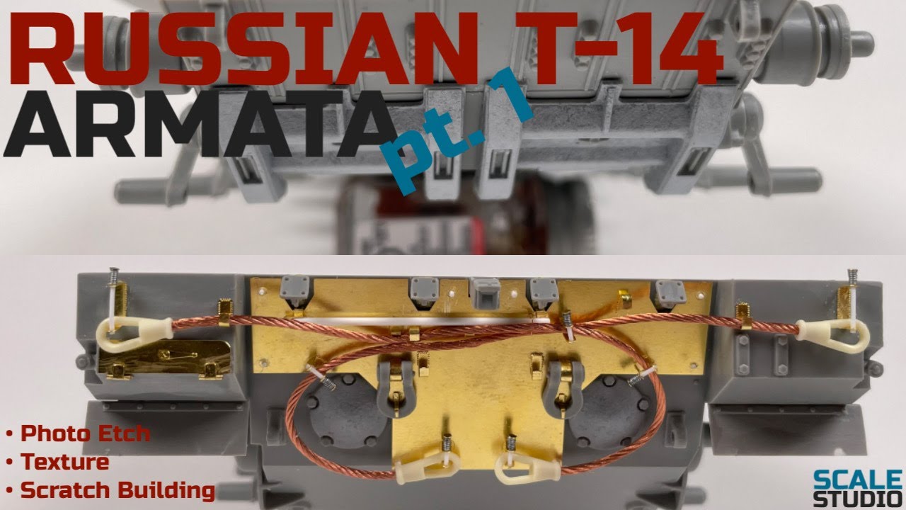 Takom 1/35 T-14 Armata Build pt.1