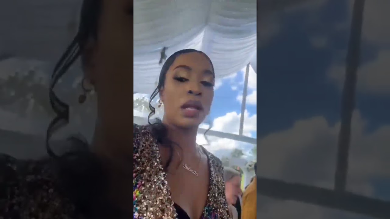 DIANA BAHATI AT AKOTHEE LUXURIOUS WEDDING #akothee #diana #shorts
