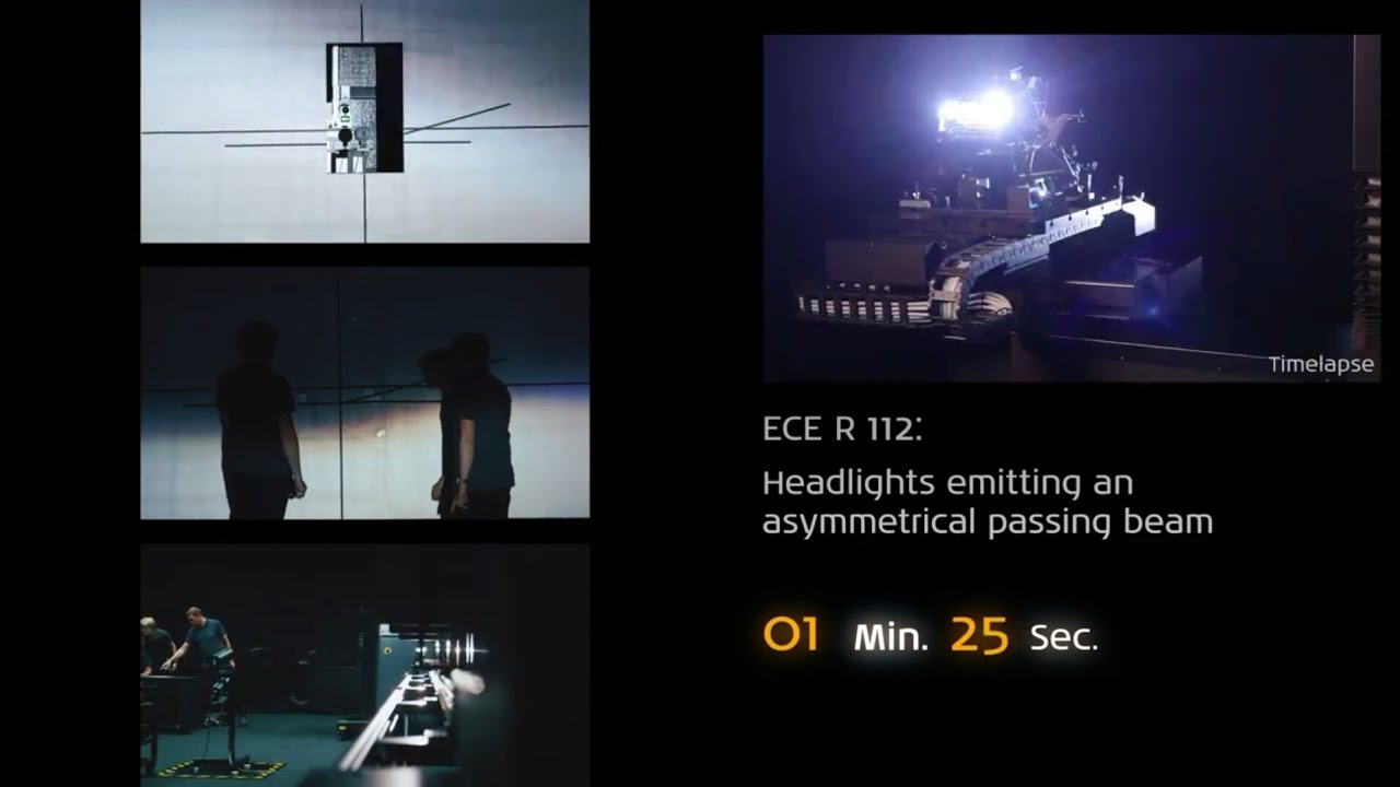 Headlamp photometric testing with a Goniophotometer by Instrument Systems