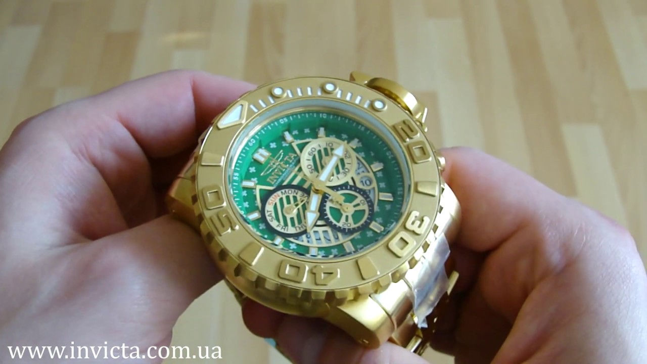 Часовые гиганты Invicta 27371 Sea Hunter III Swiss Chronograph 200m