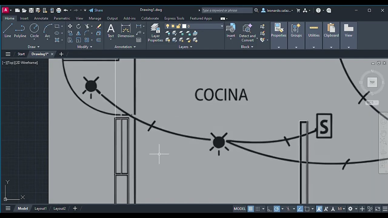 Autodesk AutoCAD 2026   TAREA SEMANA 8 PLANOS Y NORMA