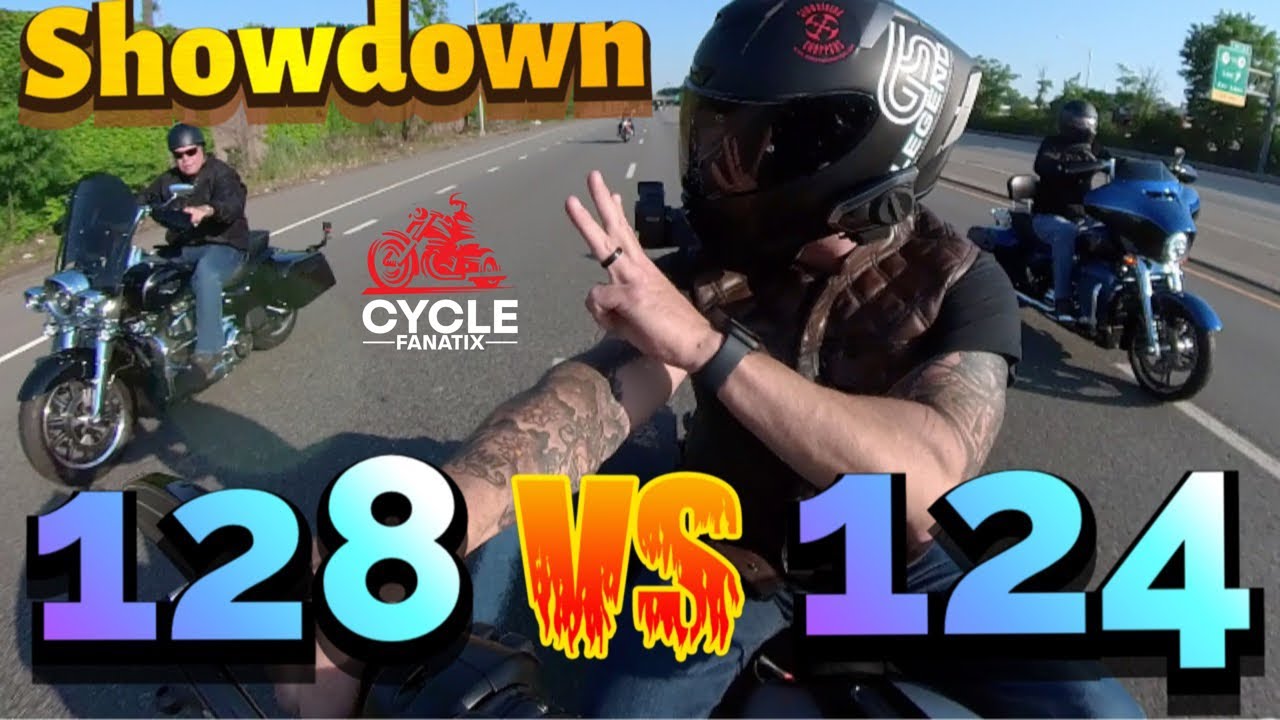 128 BIG BORE KIT VS 124 BIG BORE KIT / ROAD GLIDE VS ROAD KING / BIKES AND BREAKFAST RIDE
