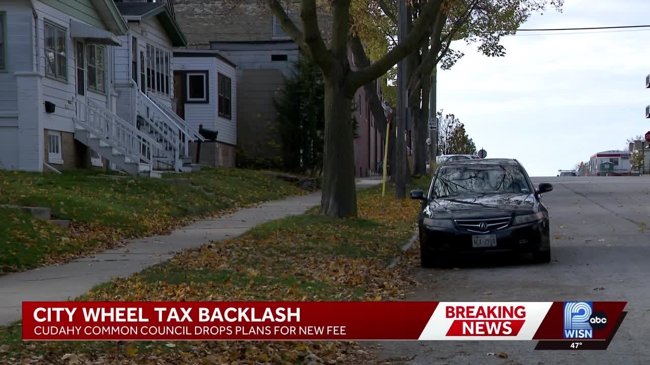 Cudahy wheel tax backlash