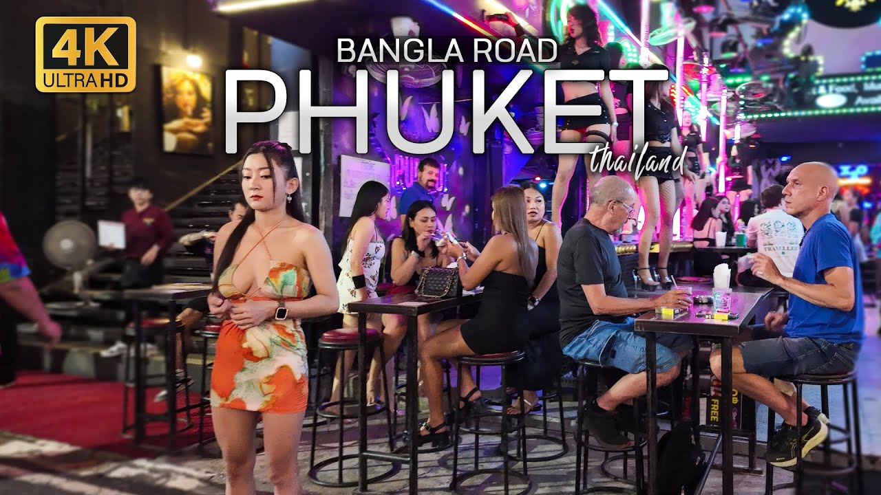 🇹🇭 4K HDR | Bangla Road Phuket Thailand Nightlife | Nightlife | Full Walking Tour