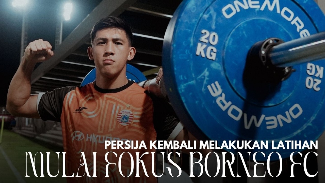 KEMBALI BERLATIH DI JIS! Persija Alihkan Fokus Jelang Hadapi Borneo FC | Training Drill
