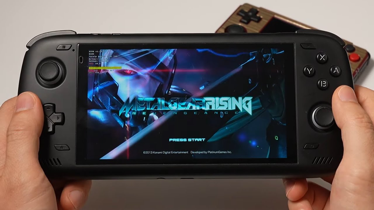 ayn Odin2, Winlator - METAL GEAR RISING: REVENGEANCE and Fallout: New Vegas test