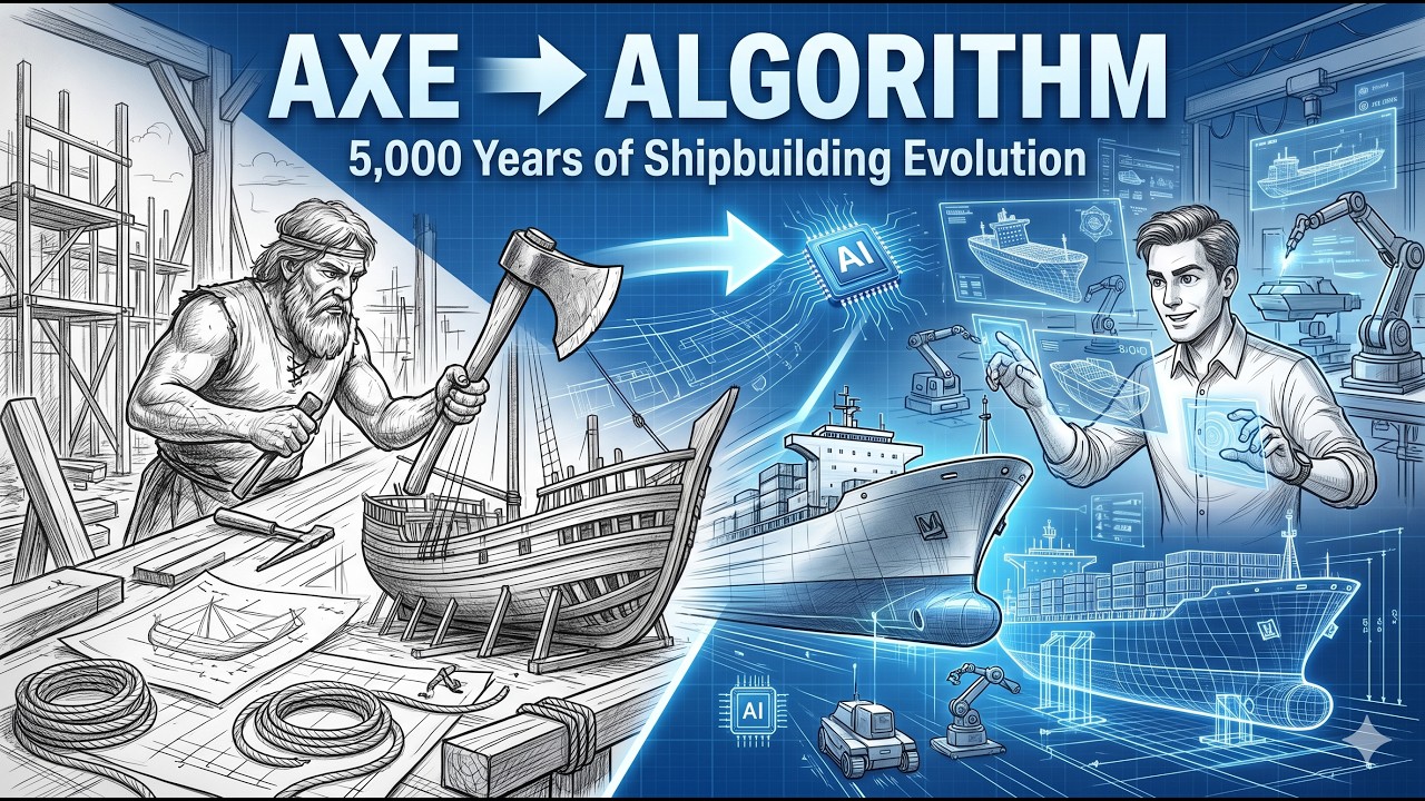 From Axe to Algorithm: The Evolution of Shipbuilding