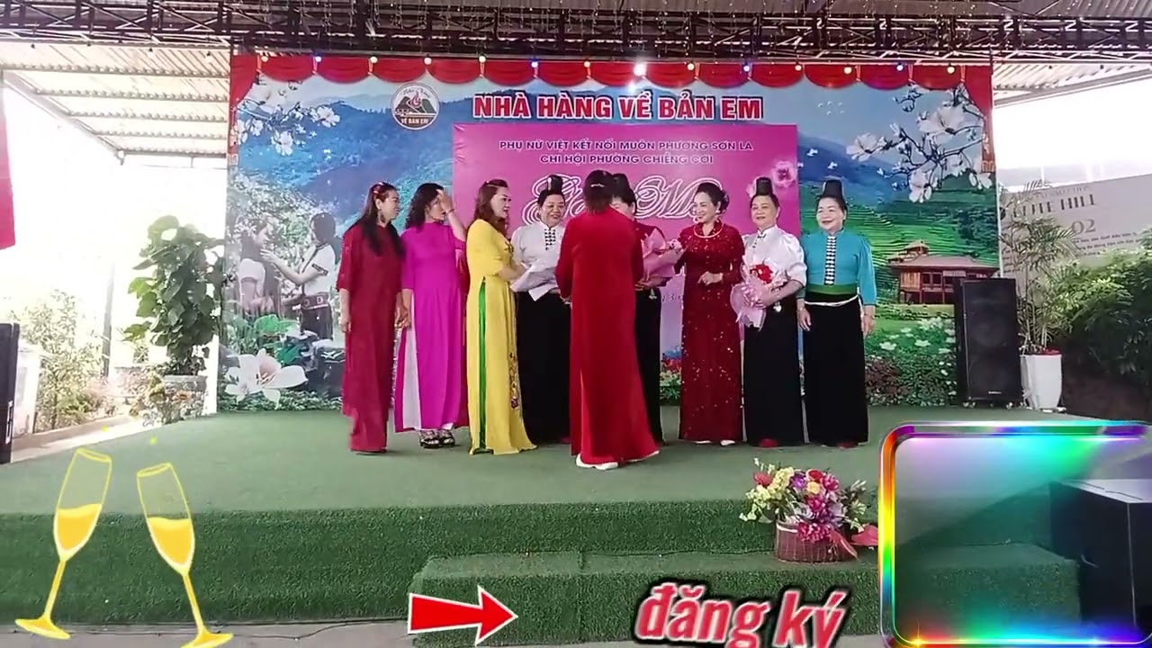 Mở màn trương trình & múa ính lả 👌🌹👍