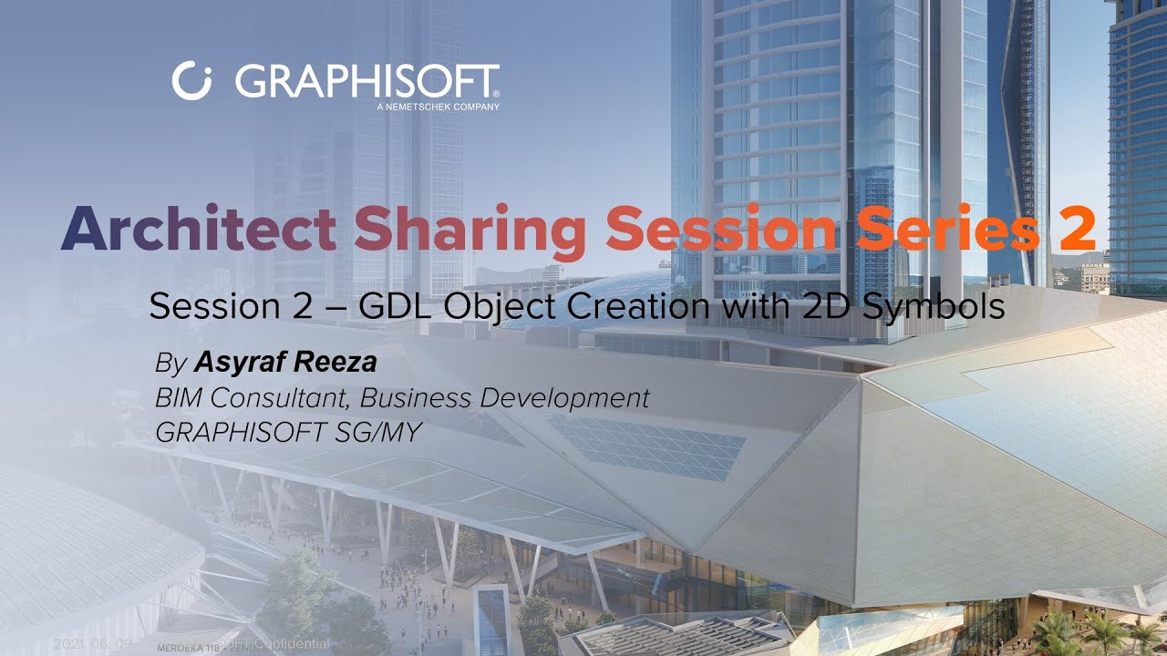Graphisoft Architect Sharing Series 2 Session 2, Simple GDL Object Creation with Custom 2D Symbols