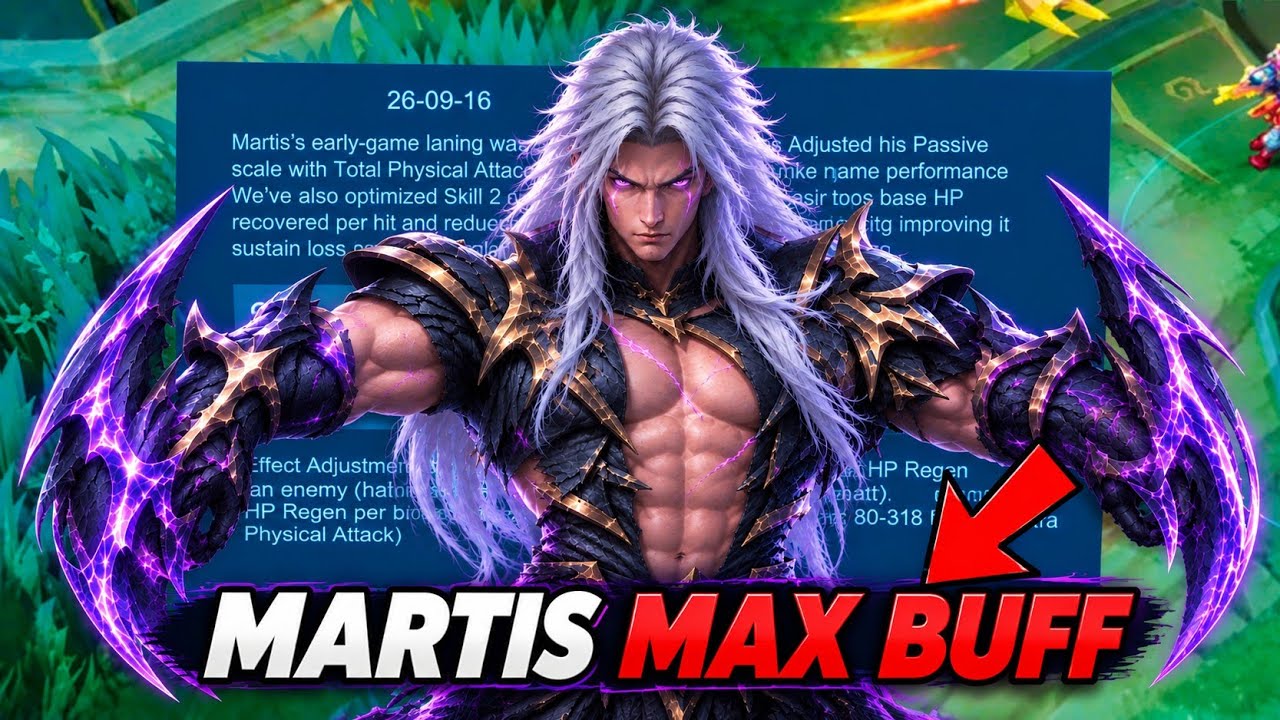 NEW UPDATE! MARTIS GOT A MASSIVE BUFF... HE BECAME A MONSTER 💀