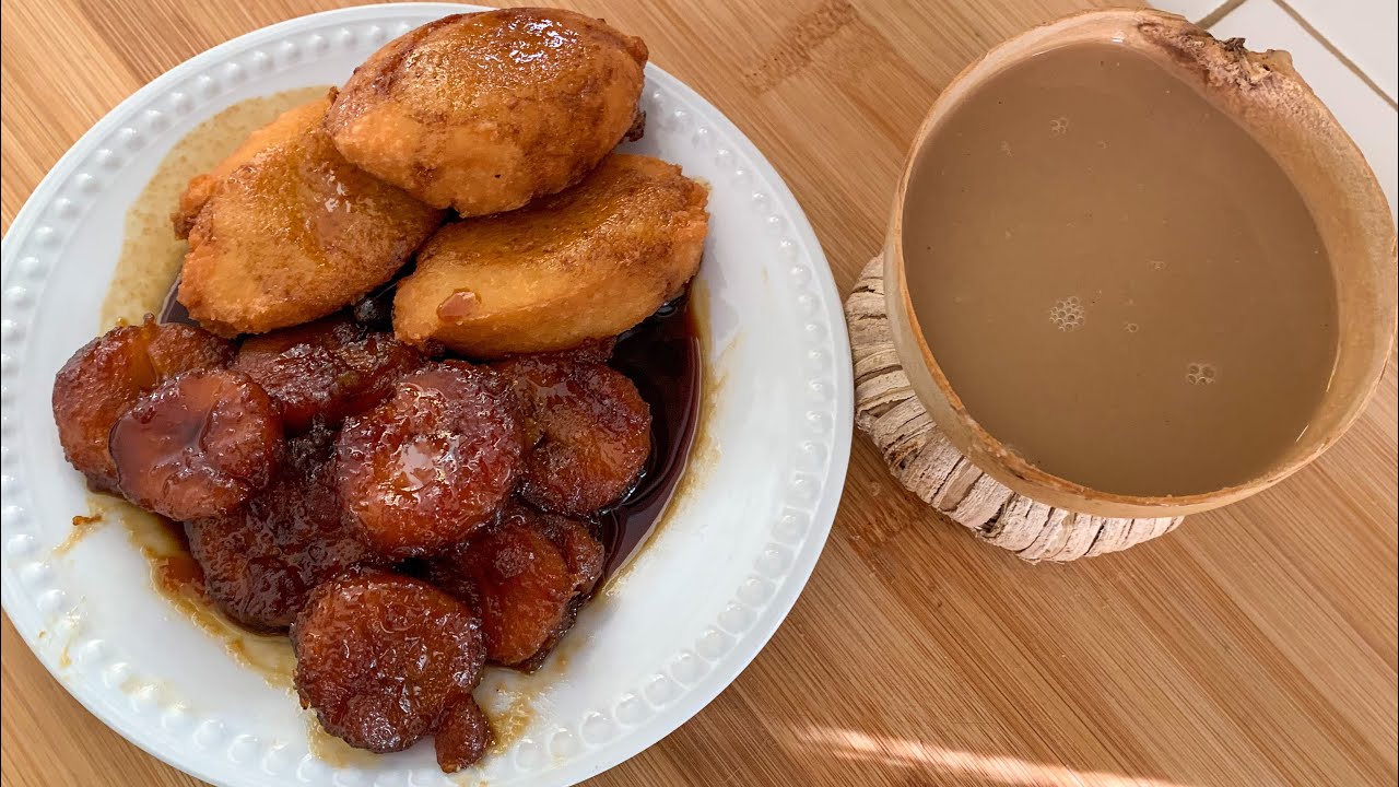 Hagamos NUEGADOS DE YUCA Y DULCE DE PLÁTANO CON CHILATE