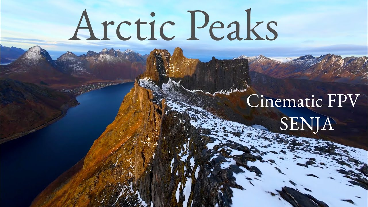 Arctic Peaks - Exploring Senja Island's Stunning Mountains with Cinematic FPV Drones