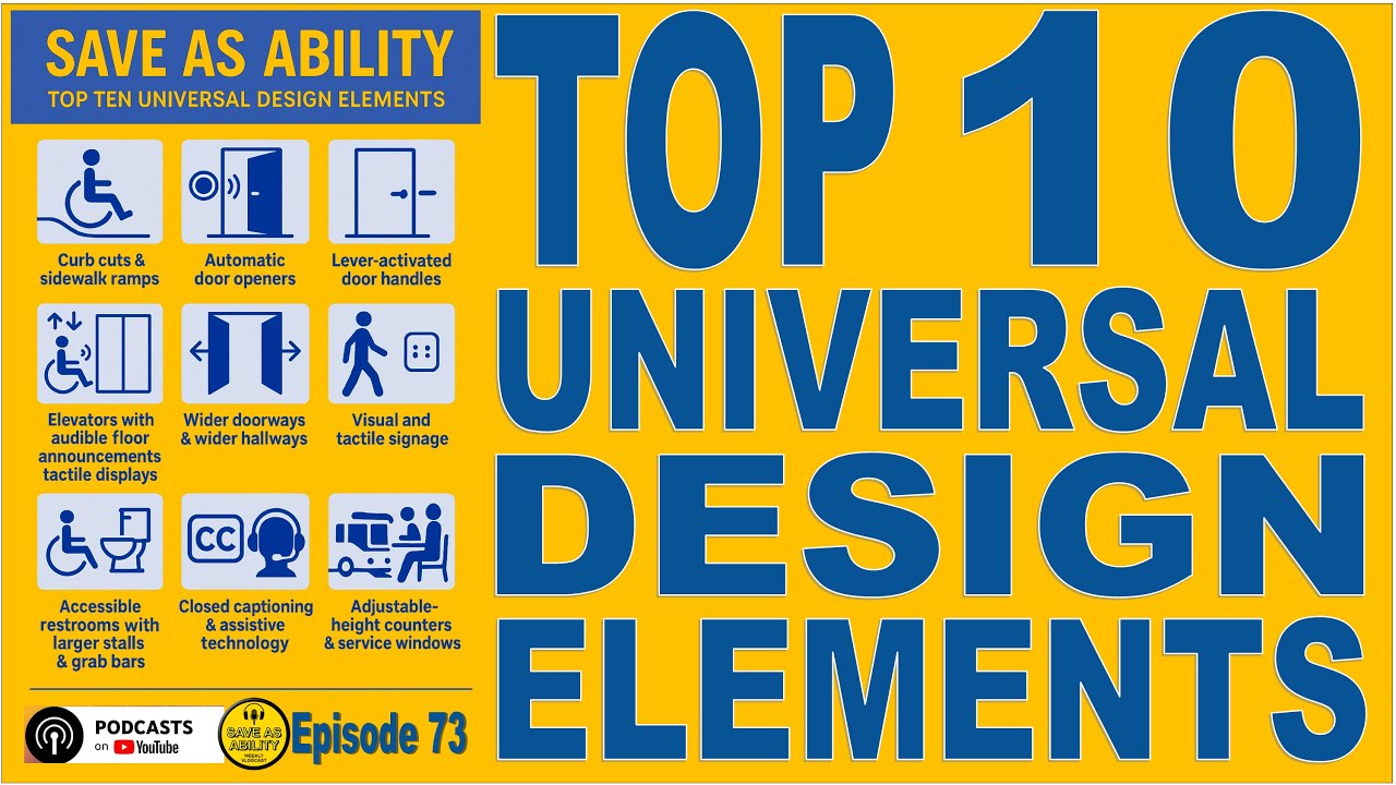 Top Ten Universal Design Elements