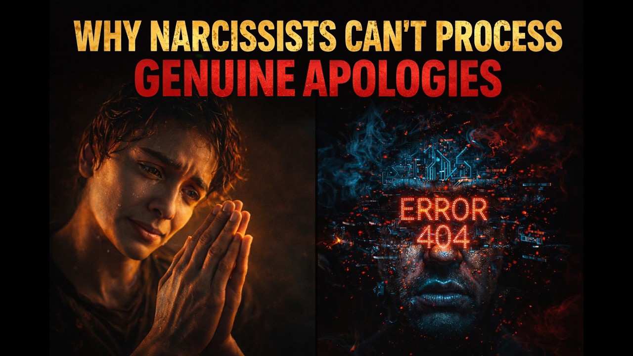 Why Narcissists Can't Process Genuine Apologies The 4 Word Test