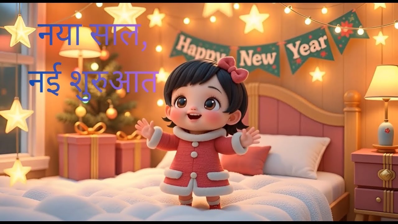 नया साल, नई शुरुआत  New Year Story for Kids 🎉  A New Beginning  Moral Story for Children