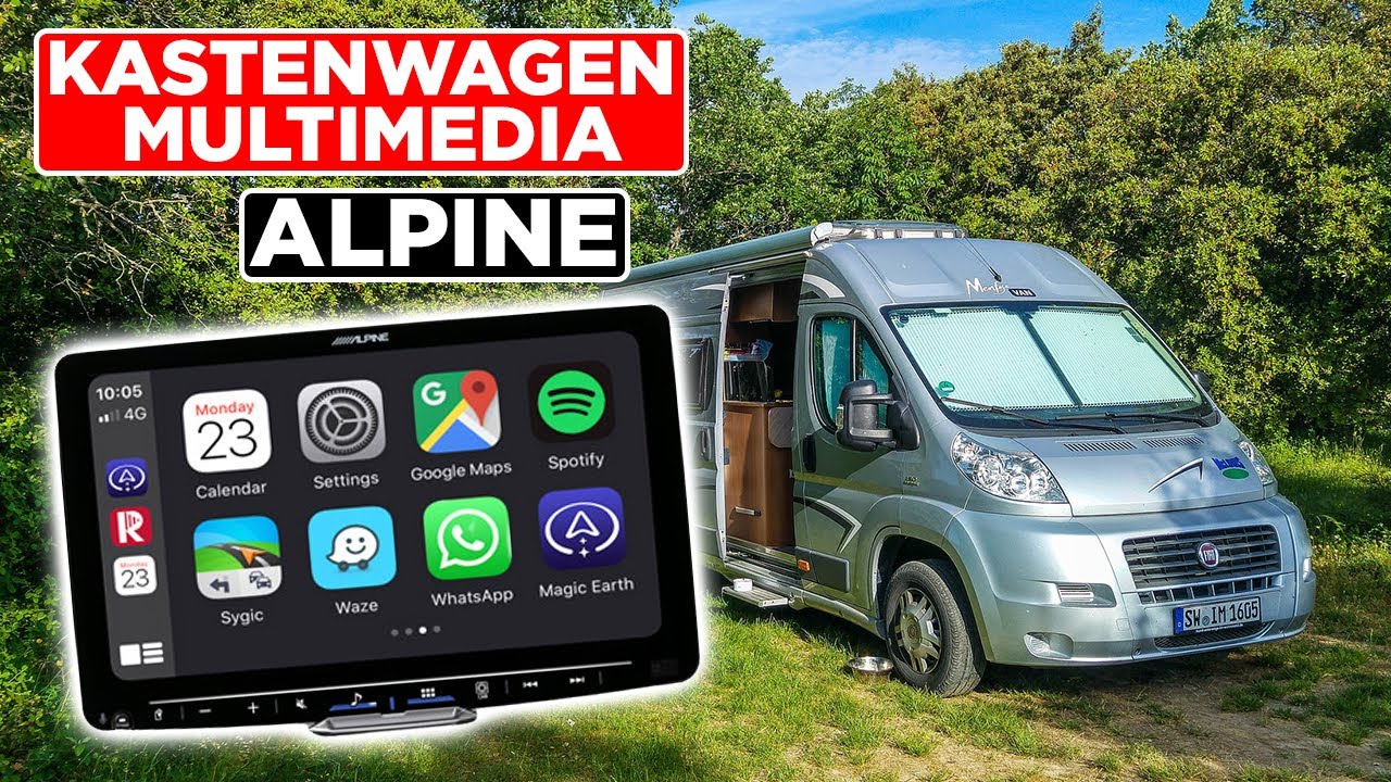 🔖The BEST Kastenwagen Multimedia - Alpine Navigation Wohnmobil