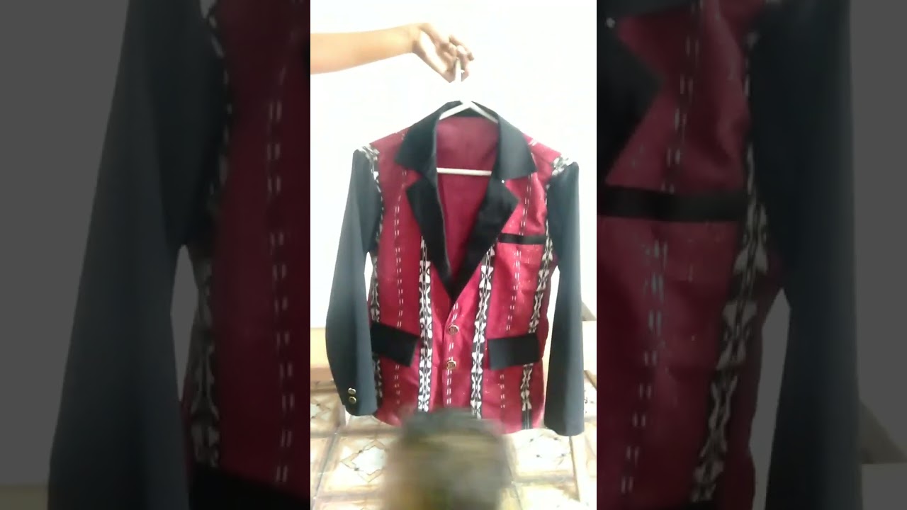 Model semi Jaz kombinasi tenun Tanimbar/Saumlaki #short #shorts #yantoqt #jaztenun
