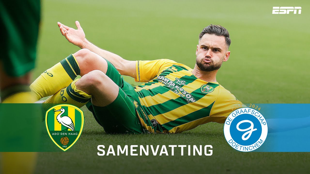🥵 BLOEDSTOLLENDE slotminuten na DOMME rode kaart! 🟥 | ADO Den Haag - De Graafschap