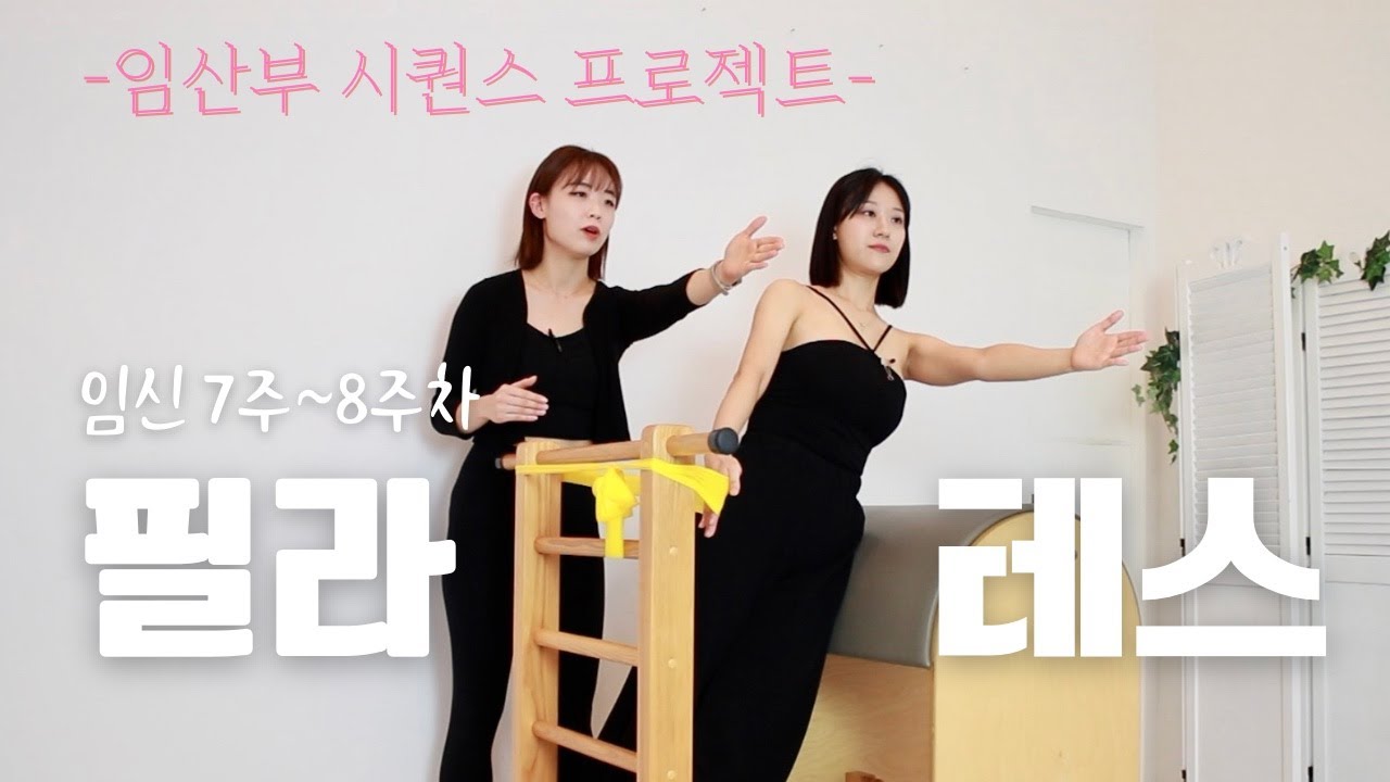 필라테스 바렐 시퀀스ㅣ임신 7~8주 필라테스 배럴 운동! 산전필라테스도 투데이 시퀀스와 함께 /How to workout Prenatal pilates -7-8 weeks