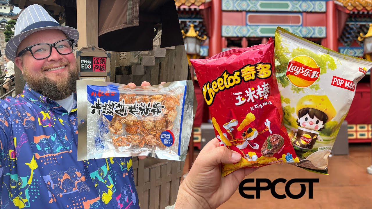 EPCOT World Showcase | Eating UNIQUE Candy & Snacks In Every Country | Walt DIsney World