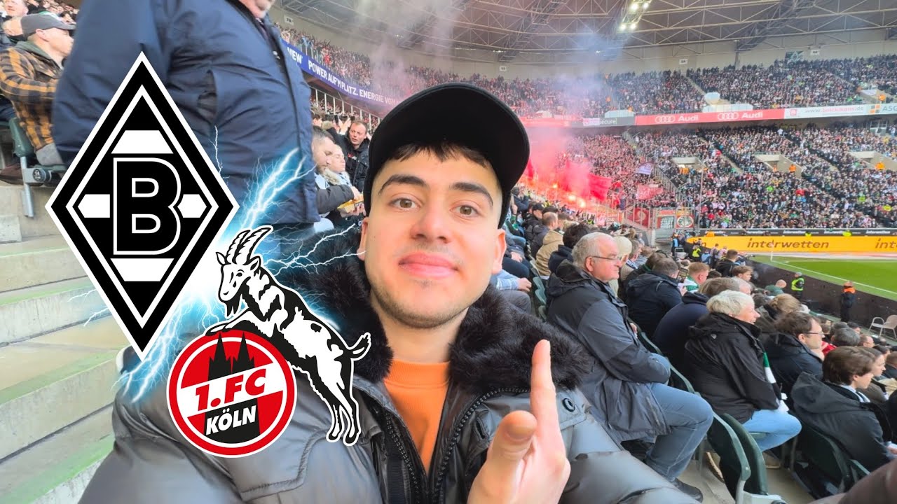 Das BESTE DERBY der SAISON🔥🥵| Rheinderby💥 | BORUSSIA MÖNCHENGLADBACH vs 1.FC KÖLN | Stadionvlog