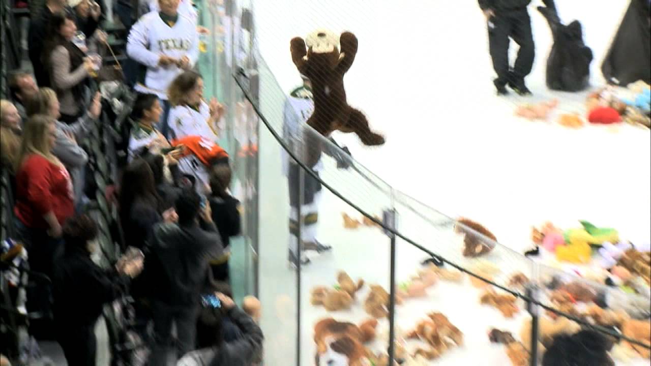 Texas Stars Teddy Bear Toss: Nov. 21st at Cedar Park Center