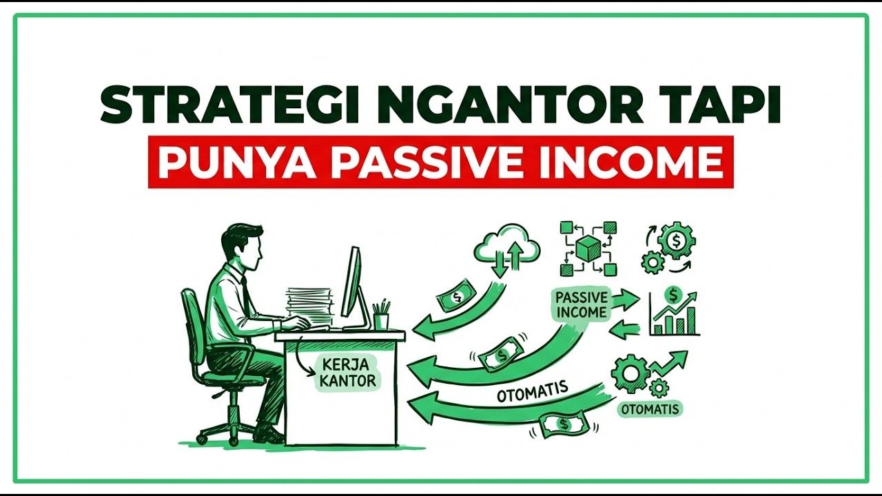 3 Aset Digital Penghasil Passive Income yang Bisa Dibangun Sambil Kerja Kantoran Tanpa Harus Resign